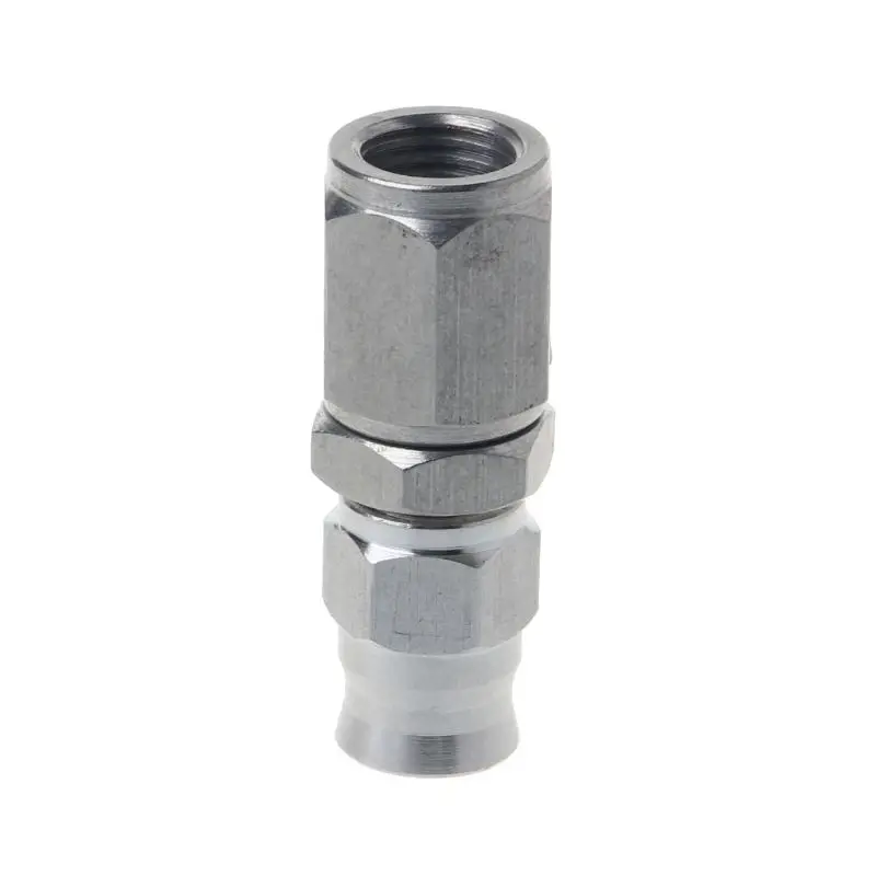 

CNC Machined AN -3 Hose to M10x1.0 Straight Stainless Steel PTFE Custom Brake Clutch Hose Fitting