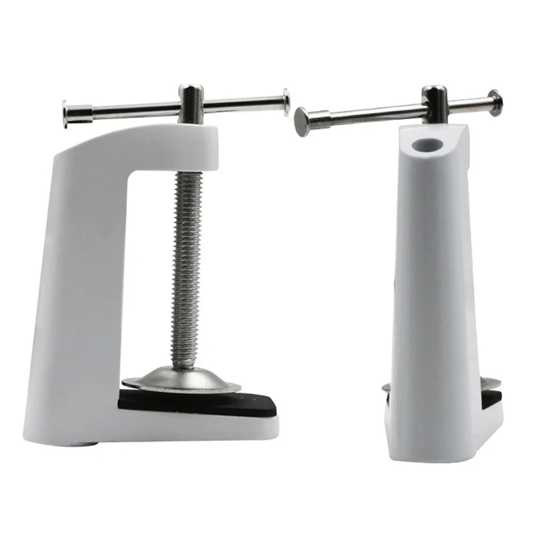 

LED Gooseneck Light Clips Word Fixed Holder Machine Lights Holding Base for Desk Lamp Table Lamps DIY Maker