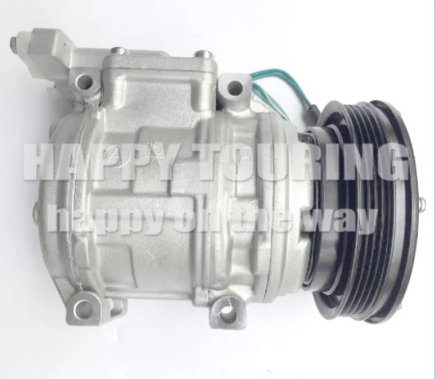 

10PA15C air conditioner compressor For DAEWOO SOLAR V EXCAVATOR DOOWON 24V /12V 10PA15C 2208-6013 22086013 2208-6013A 22086013A