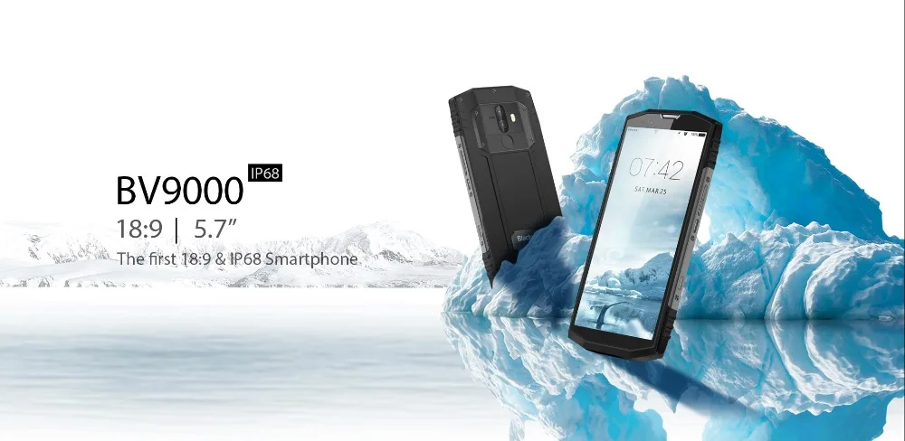 Blackview BV9000 смартфон Helio P25 Octa Core 4 ГБ+ 64 ГБ 5,7 дюйма IP68 Водонепроницаемый NFC 4 г телефона 4180 мАч Батарея 13.0MP Камера