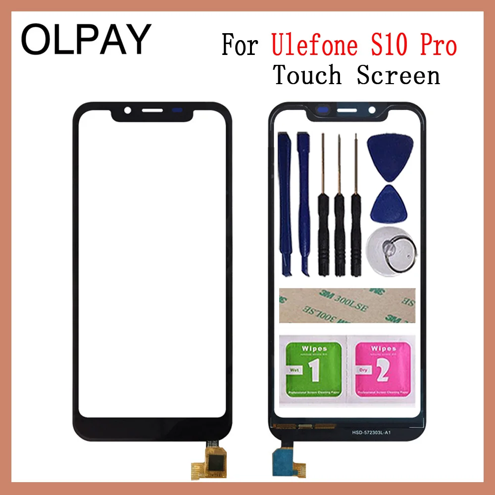Сенсорная панель OLPAY 5 7 дюйма для Ulefone S10 Pro с дигитайзером и запасными частями