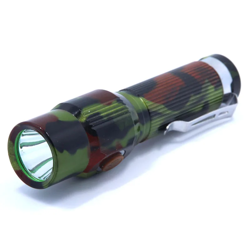 

New Camouflage 2000LM Mini LED Flashlight Torch Waterproof Brightness Hunting Camping 3 Mode Light Lamp Lantern