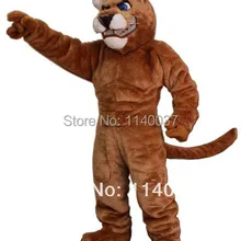 Маскоты Мощность Cougar Маскоты костюм леопарда пантера взрослых Размеры персонажа из мультфильма костюм карнавал необычные костюм