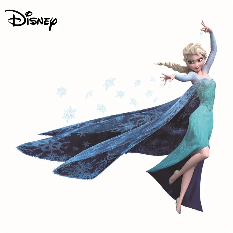Disney новая ледяная Романтика Аиша наклейка для спальни модная детская комната съемные наклейки