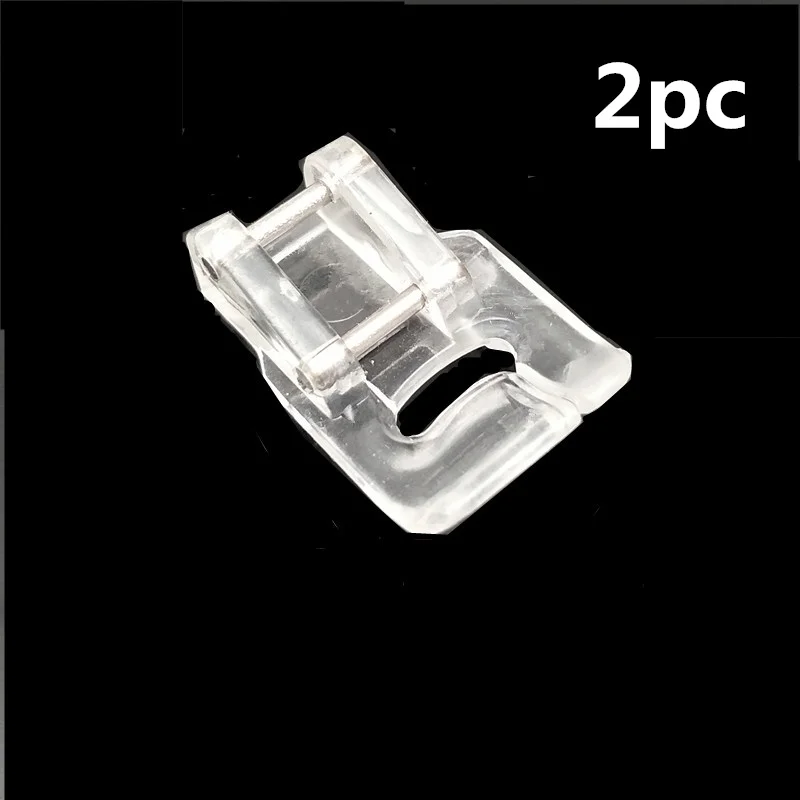

2pc Applique Clear Sewing Machine Presser Foot - Fits All Low Shank Snap-On Singer, Brother, Babylock, Euro-Pro, Janome 5BB5114