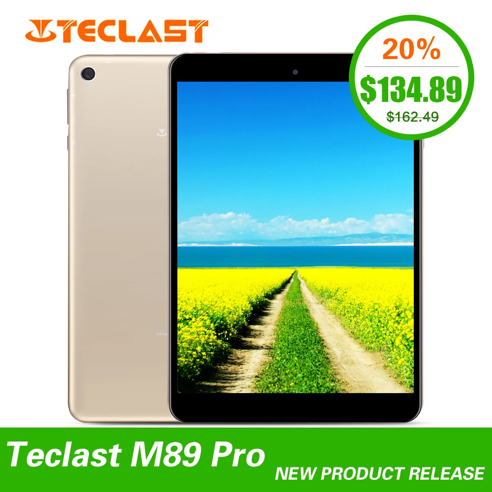 Newest Teclast M89 Pro 7.9 inch 3GB RAM 32GB ROM IPS X27 Deca Core 2048×1536 Type-C 2.4G+5G Dual-band WiFi Metal Thin Tablet PC Newest Teclast M89 Pro 7.9 inch 3GB RAM 32GB ROM IPS X27 Deca Core 2048×1536 Type-C 2.4G+5G Dual-band WiFi Metal Thin Tablet PC