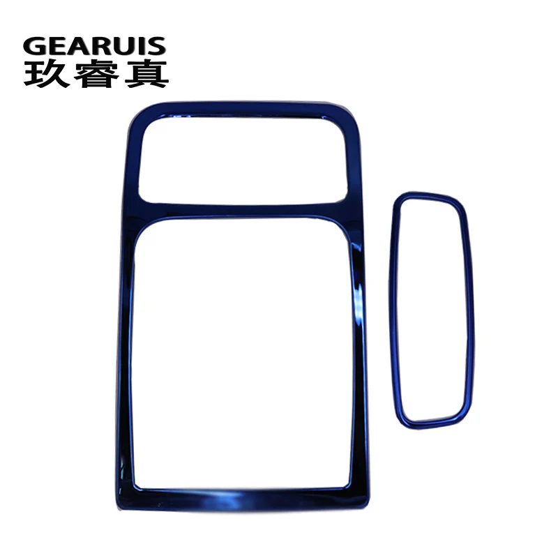 

Car styling Interior molding Car Roof Reading Lamp frame decoration Blue Stainless Steel Dome Light trim panel For Audi A3 8V Q3