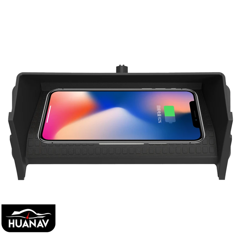 

QI Car Wireless Charger For Mercedes-Benz GL/GLE/GLS/ML 2015-2019 Intelligent Infrared Fast Wireless Charging Car Phone Holder