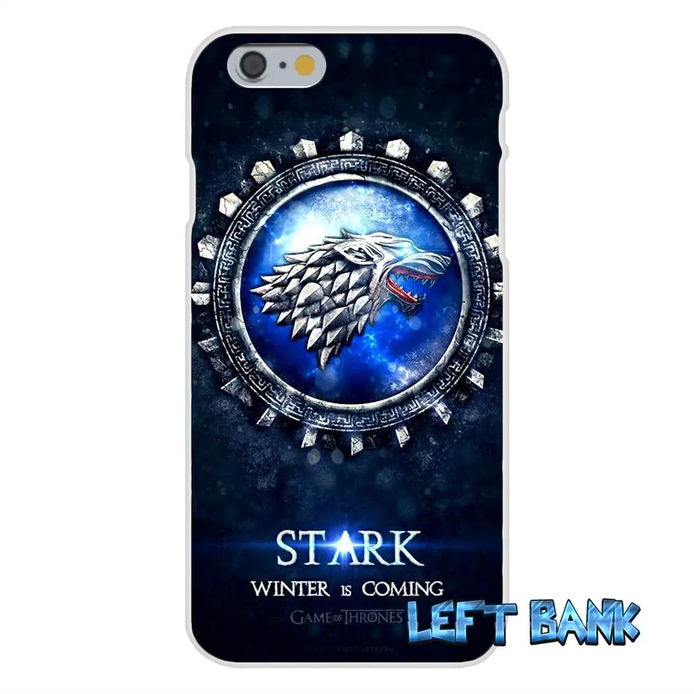Получили Игра престолов House Stark логотип Тонкий силиконовый чехол для Huawei G7 P8 P9 p10