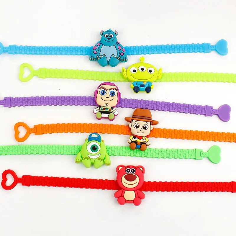 

Toy Story 4 Buzz Lightyear Bracelet Avengers Endgame Iron Man Captain America Building Block Bracelet Actiefiguren Kinderen