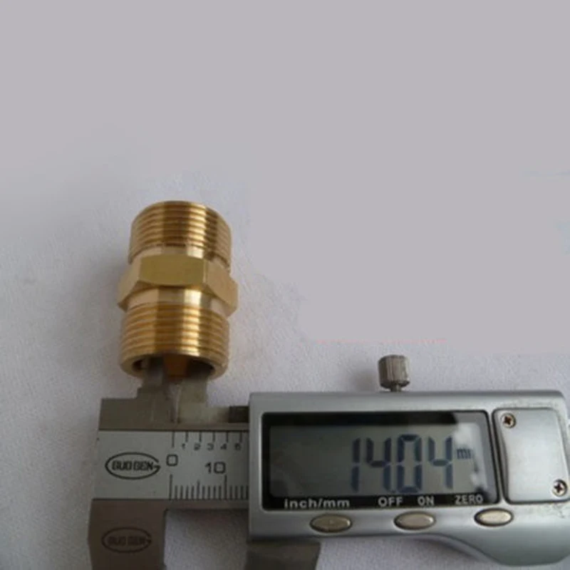 M22 14mm To Male Adaptor Coupler Power Pressure Washer Pump Hose Screw Accessory