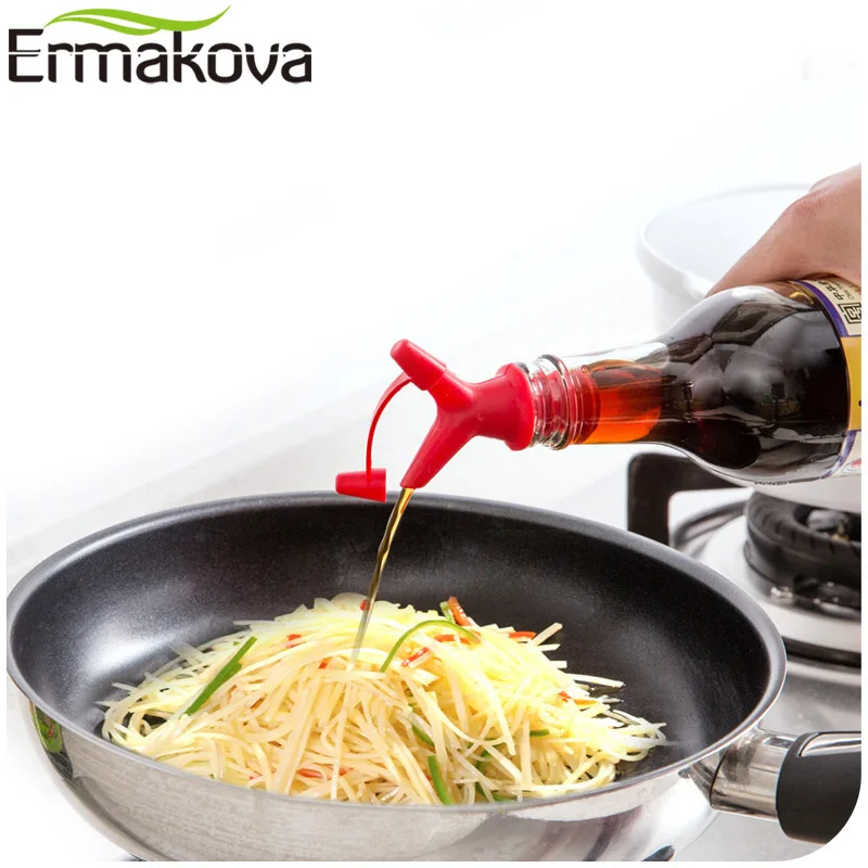 ERMAKOVA набор из 2 соевых масло для соуса распылитель силиконового масла двойная