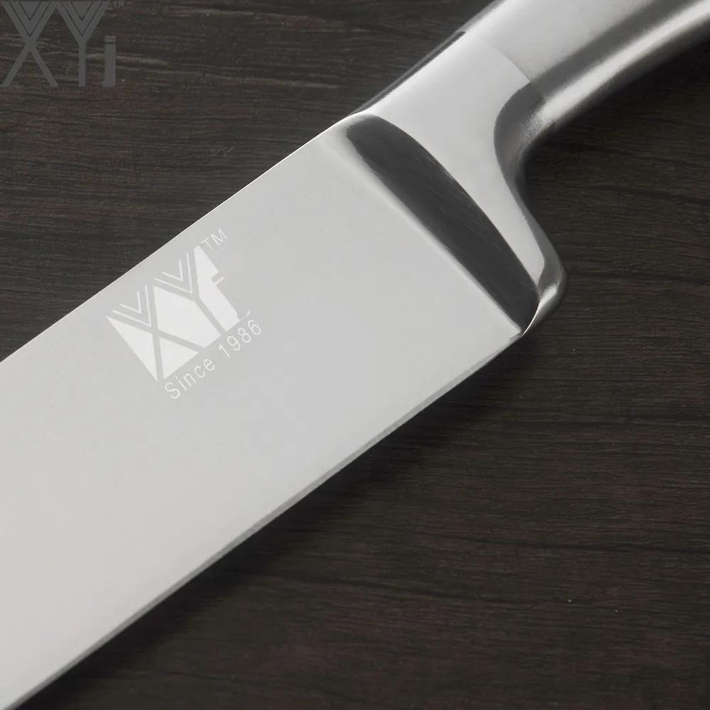 XYj кухонные ножи для приготовления пищи, нож для очистки овощей, Santoku, шеф-повара, ножи из нержавеющей стали для нарезки хлеба, фруктового мяса, кухонные инструменты, аксессуары