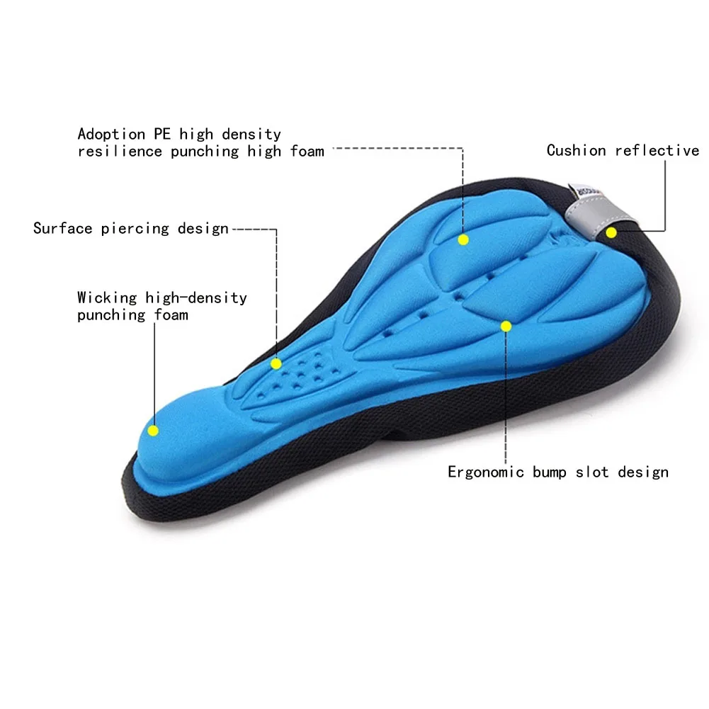 MTB Горная дорога велосипед седло коврик удобное мягкое сиденье с подушкой крышка велосипедная прокладка в велосипедных шортах Аксессуары