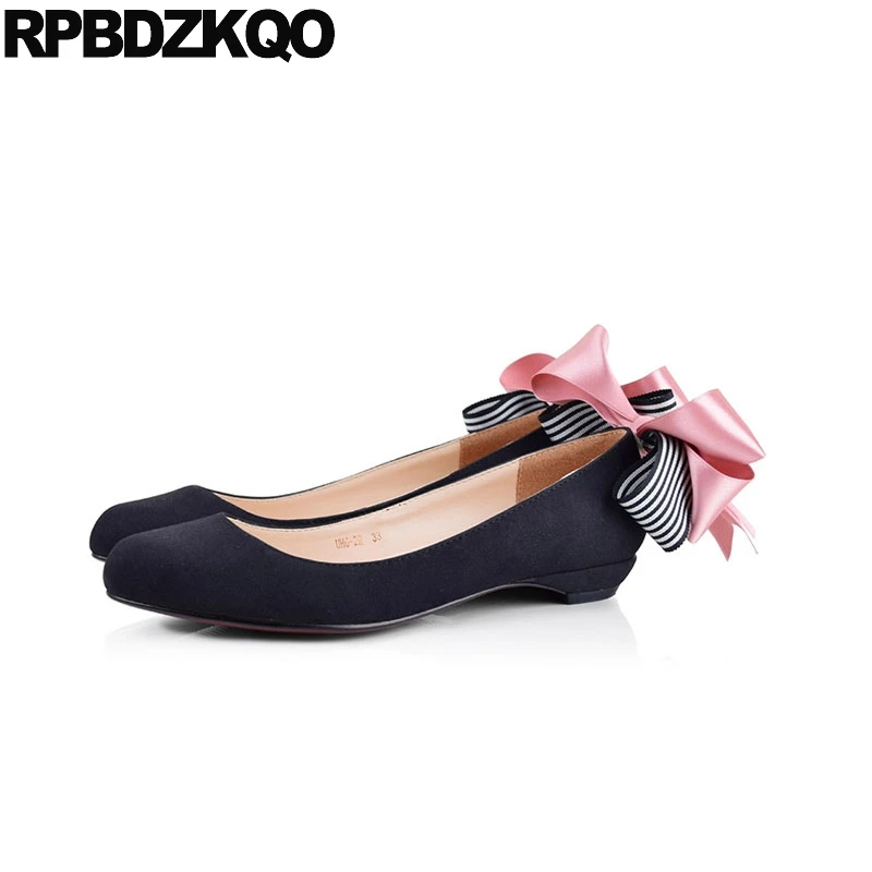 

gingham chinese red wine slip on big bow japanese 2018 round toe designer shoes china kawaii green wedge ladies suede pink women