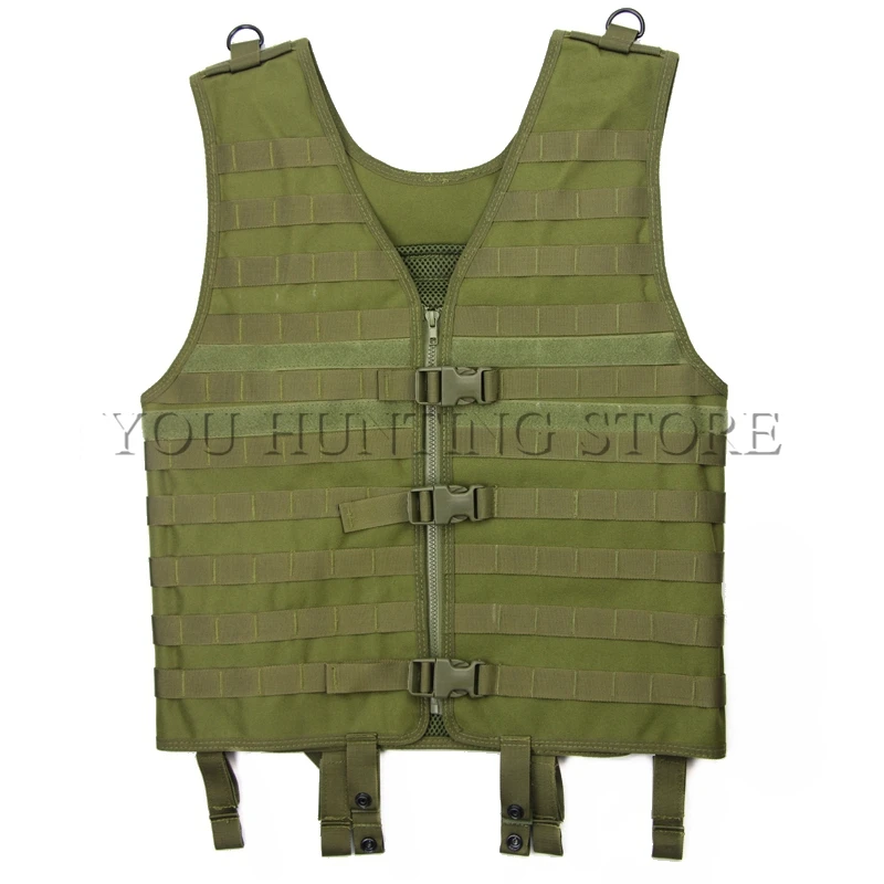 Военный охотничий Открытый страйкбол тактический жилет Molle Plate Carrier Strike Combat жилет черный зеленый ACU камуфляж