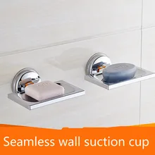 Мощная присоска мыльница для ванной комнаты Туалет мыльница креативный дренаж для мыла ящик для хранения мыльница