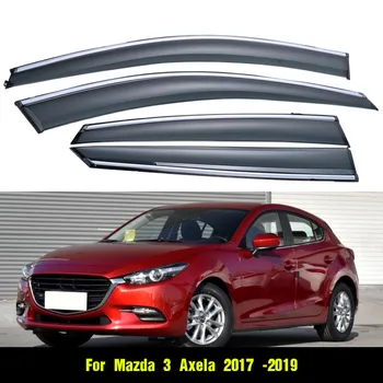 

Vtear For Mazda 3 Axela hatchback sedan window visor Windows side Sun Rain Protection Shield Exterior accessories 2017-2019