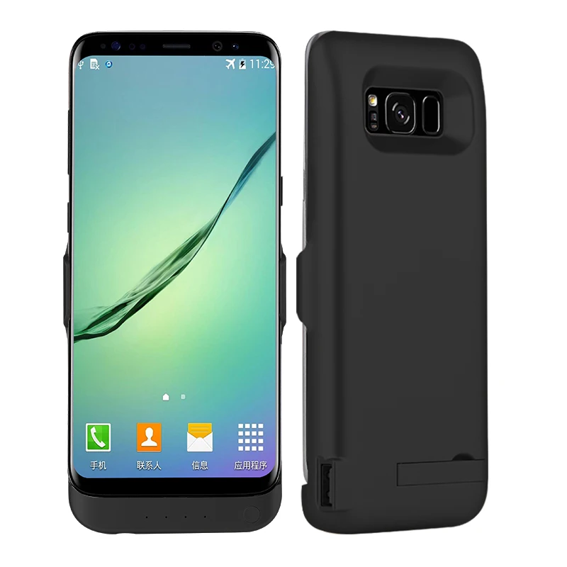 For font b Galaxy b font font b S8 b font Case 6500mAh Battery Charger Case