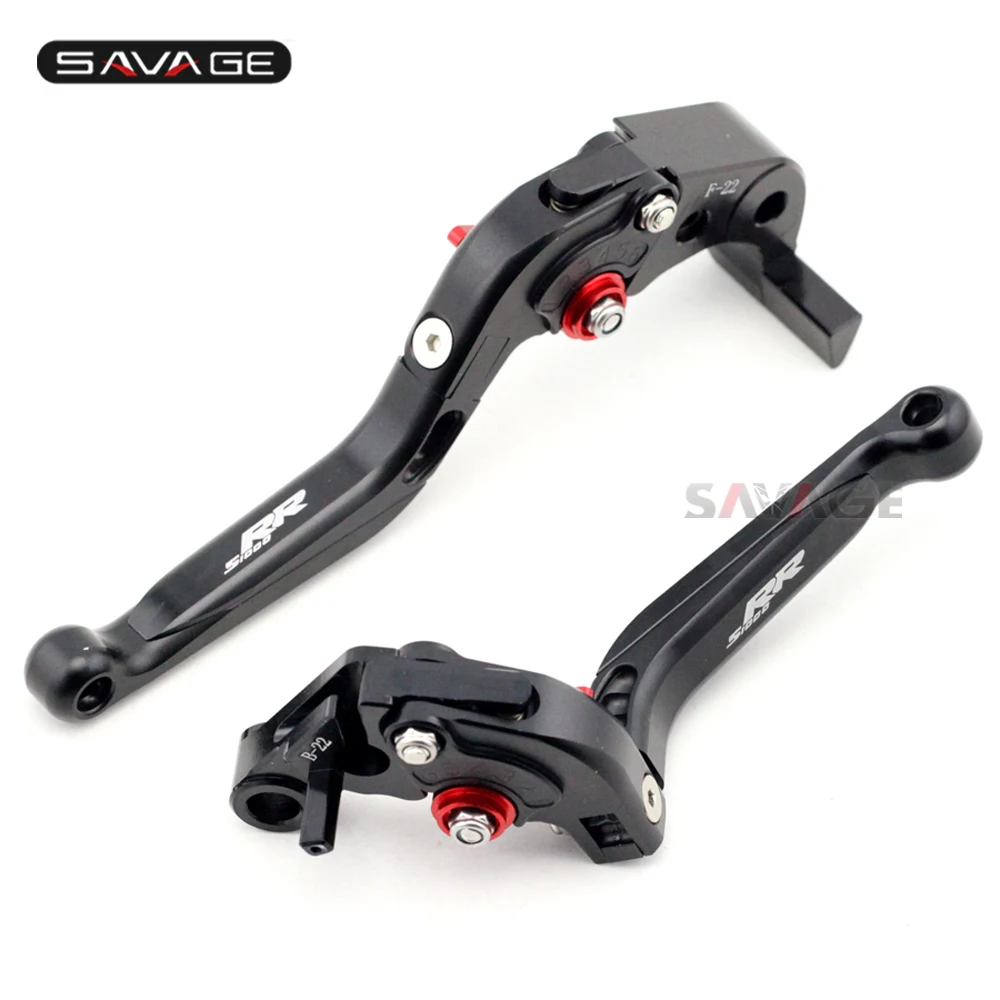

Brake Clutch Lever For BMW S1000RR 2010-2018/ HP4 2012-2015 Black Folding Extendable Adjustable Motorcycle Logo S1000 RR