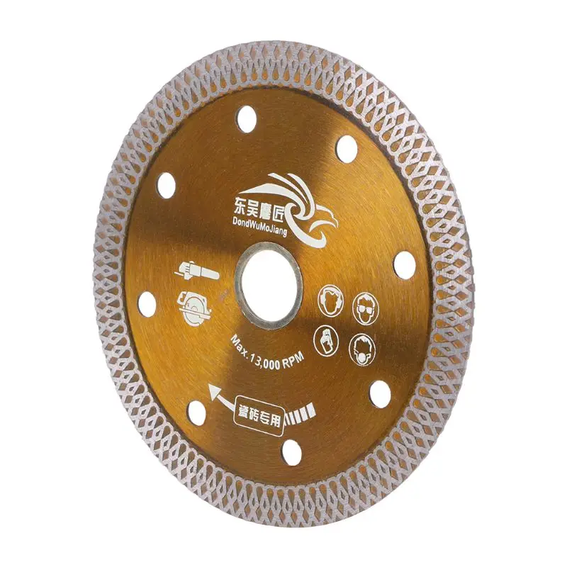 Hot Pressed Sintered Diamond Saws Blade Mesh Turbo Cutting Disc For Granite Marble Tile Ceramic