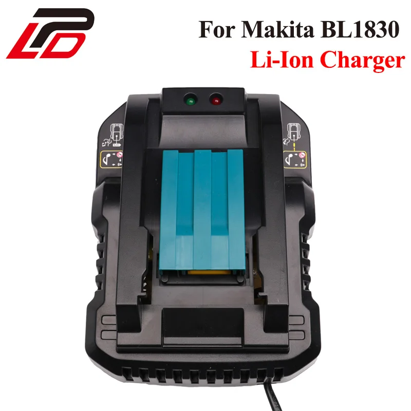 

For Makita 7.2V 14.4V 18V Li-ion Battery Charger 4A Charging Current For DC18RCT BL1830 BL1430 DC18RC DC18RA Power Tool Battery