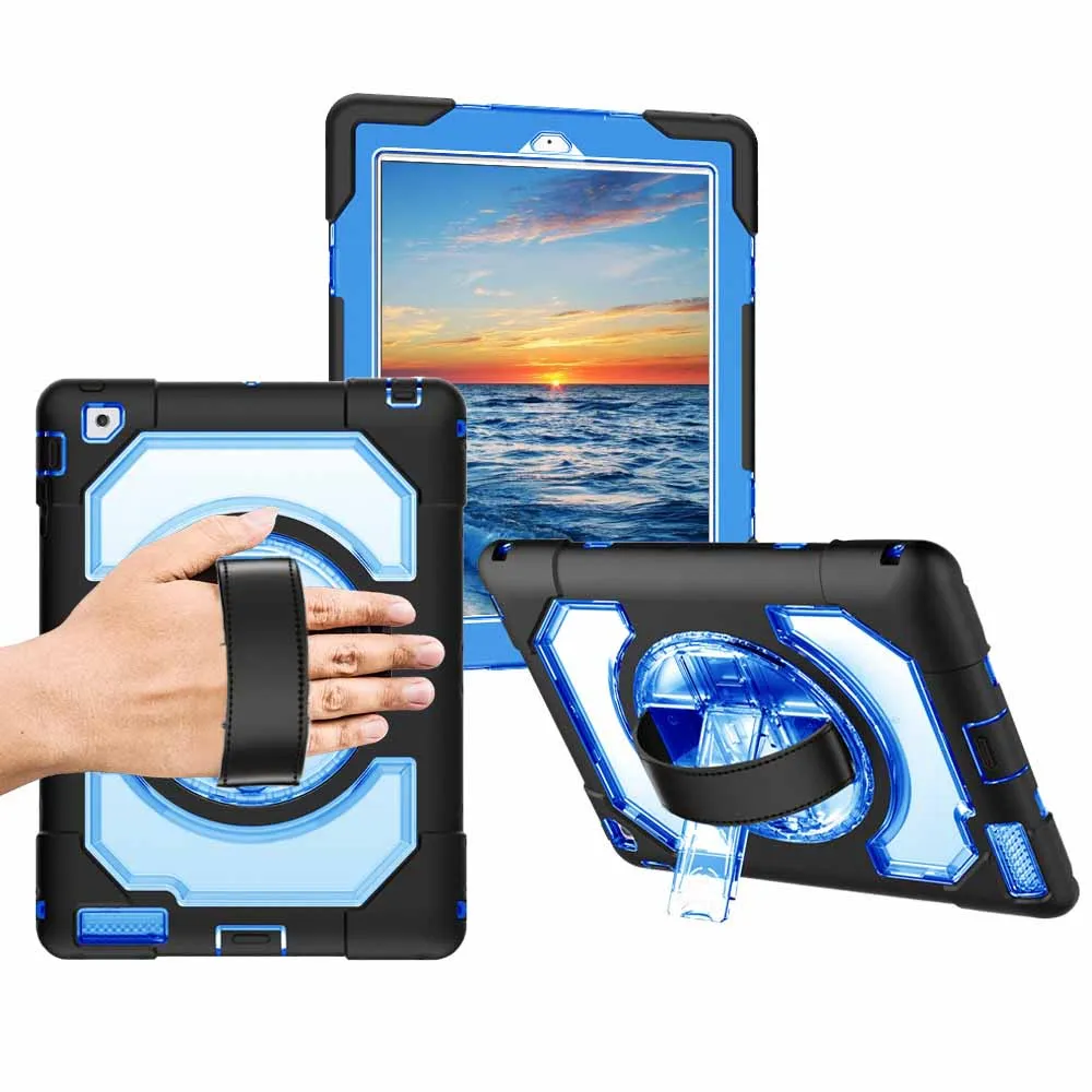 For iPad 2/3/4 Miesherk Universal Case Tablet Shockproof Dustproof Anti-scratch Cover Hand Strap+Neck Strap for iPad A1458 A1416 For iPad 2/3/4 Miesherk Universal Case Tablet Shockproof Dustproof Anti-scratch Cover Hand Strap+Neck Strap for iPad A1458 A1416