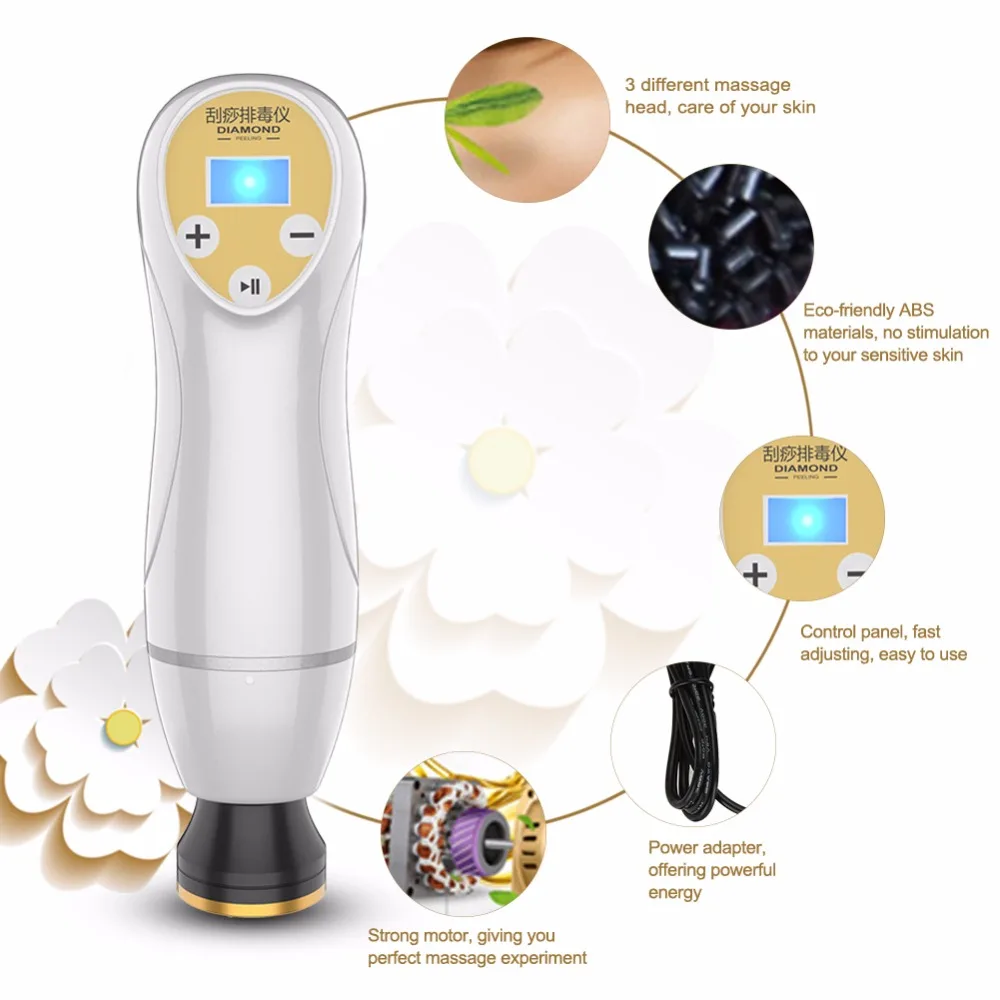 

Electric Scraping Therapy Massager Gua Sha Vacuum Scraping Cupping Suction Device Acupuncture Body Slim Detox Home Spa Machine