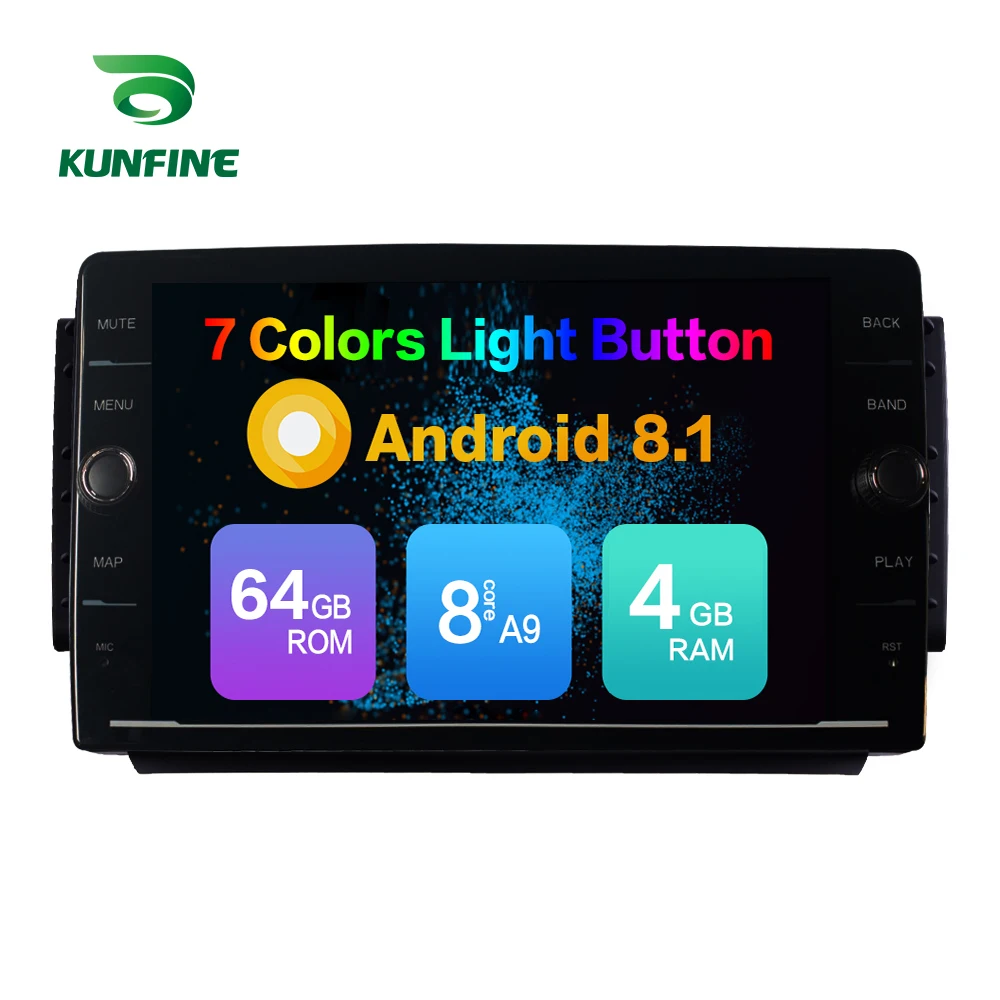 

Octa Core 4GB RAM 64GB ROM Android 8.1 Car DVD GPS Player Deckless Car Stereo for Peugeot 2008 2015 Radio Unit Device 4G