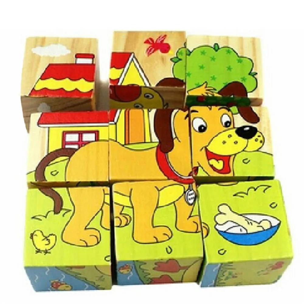 Baby Kids 3D Building Blocks Cartoon Animal Pattern Toys Children's Education Teaching Aids Educational Toys for Boy & Girls baby-building-toys : image Baby Kids 3D Building Blocks Cartoon Animal Pattern Toys Children's Education Teaching Aids Educational Toys for Boy & Girls baby-building-toys