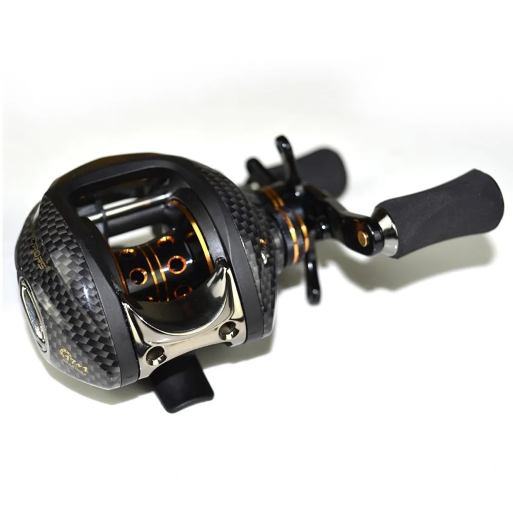 Fishdrops Lb200 7.0: 1 двойной Тормозные системы 18BB Baitcasting катушка левой и правой руки