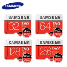 SAMSUNG,, карта памяти, высокая скорость, 32 ГБ, 64 ГБ, 128 ГБ, Micro SD карта, класс 10, 256 ГБ, SDHC, SDXC, популярные UHS, TF карта, транс-флэш