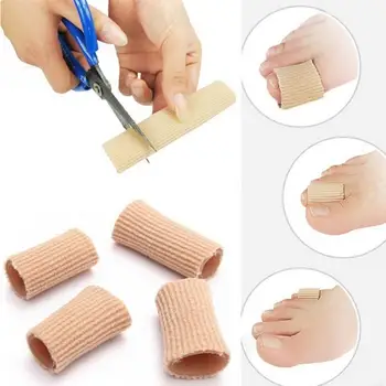 

Toes Fingers Separator Divider Protector Corns Calluses Little Toe Thumb Daily Use Silicone Gel Toe Bunion Protector Foot Care