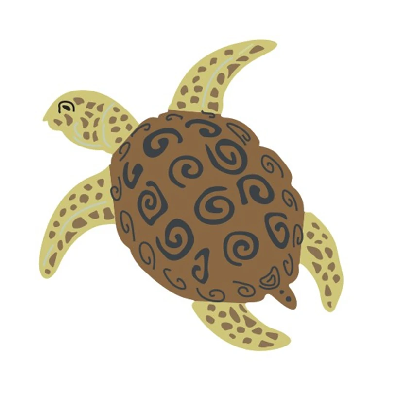 

New Arrivals Turtle Metal Cutting Dies Stencils for Scrapbooking DIY Embossing Folder Paper Cards Maker Handmade Album Crafts