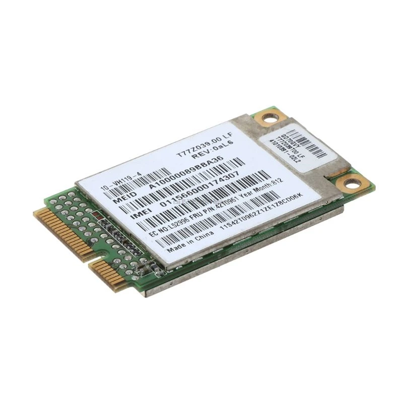 Карта для Thinkpad GOBI1000 X200 X301 T400 T500 W500 3G WWAN 42T0961 UNDP1|Сетевые карты| |