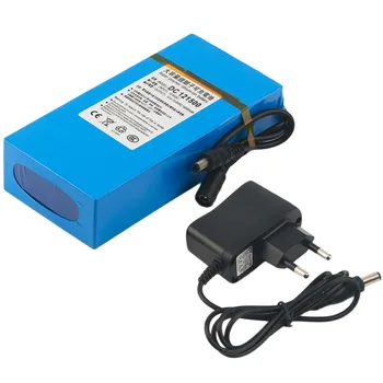 

Hot DC 12V 15000MAH Powerful Rechargeable Li-ion Battery Backup Li-ion Battery For CCTV Camera Wireless Transmitter