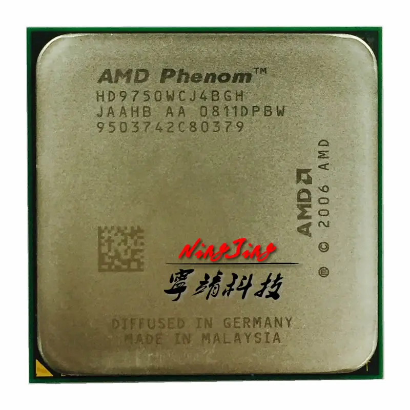 Процессор AMD Phenom X4 9750 2,4 ГГц 95 Вт четырехъядерный процессор HD9750WCJ4BGH/HD975BWCJ4BGH Socket AM2