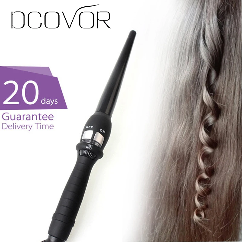 Керамические Конические щипцы для завивки 100 240 В|cone curling|curling ironcurling iron tongs |
