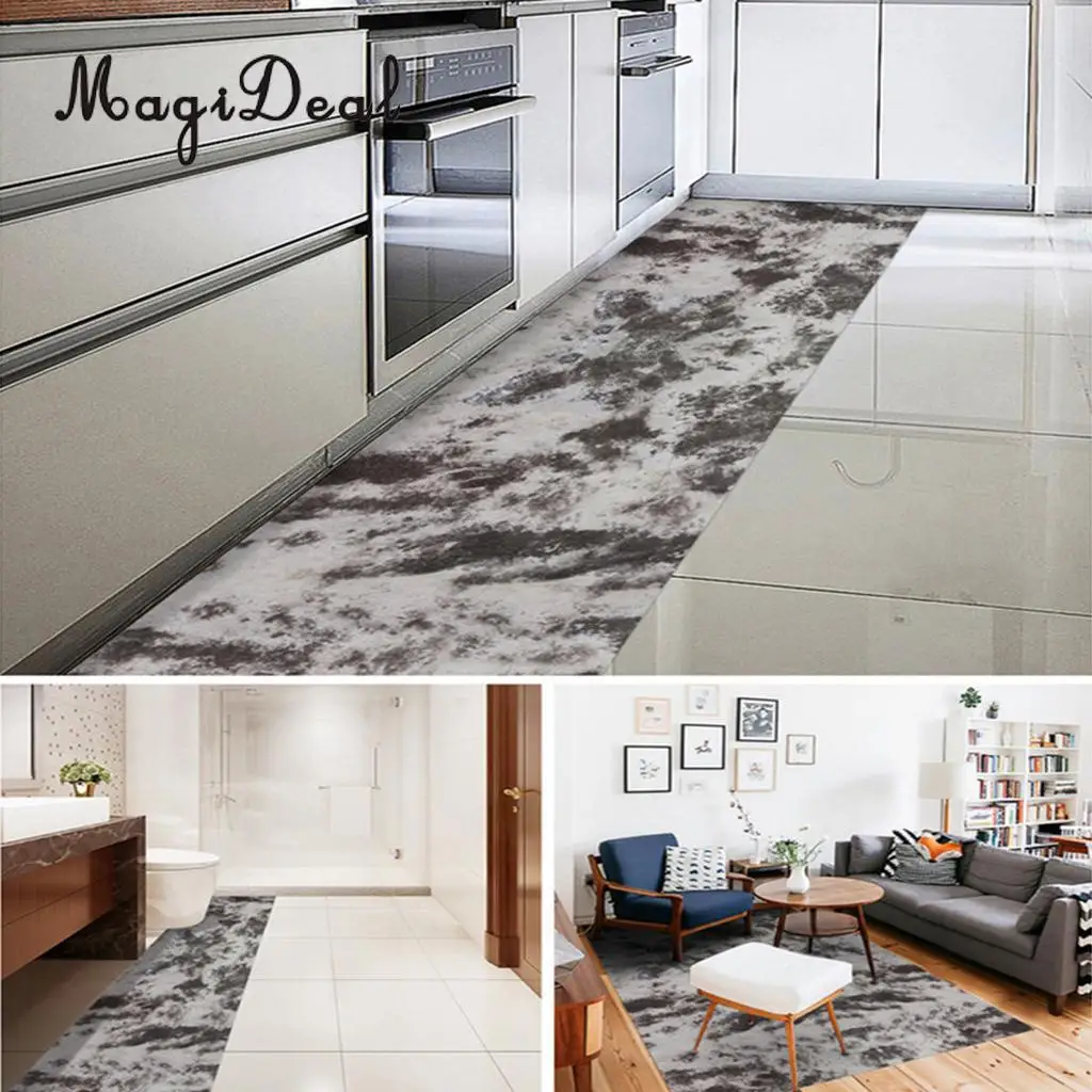 MagiDeal Home Decor Self-adhesive Cobblestones Murals Bathroom Kitchen Floor Stickers Wall Decals