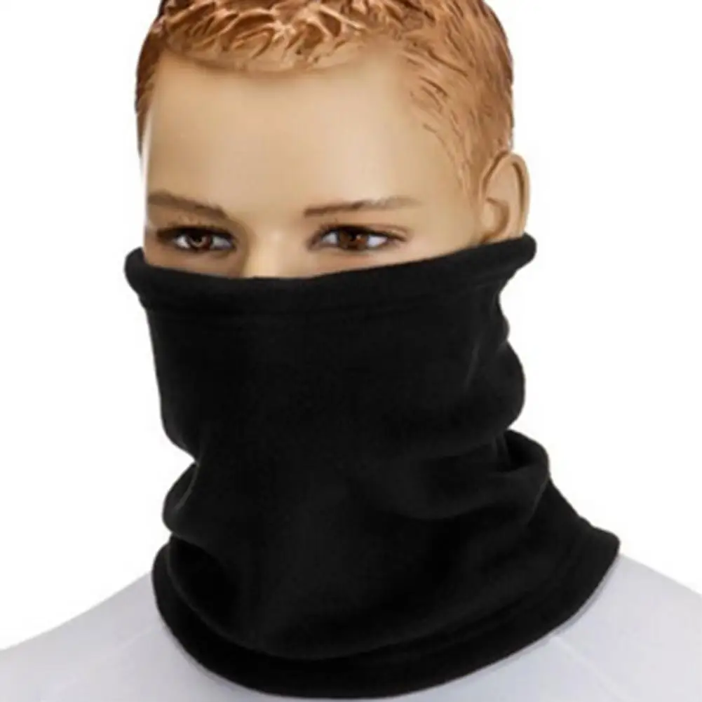 

Winter Outdoor Fleece Warmer Neck Gaiter Thermal Half Face Mask Tube Cycling Snowboard Skiing Hiking Bandana Scarf Men Women