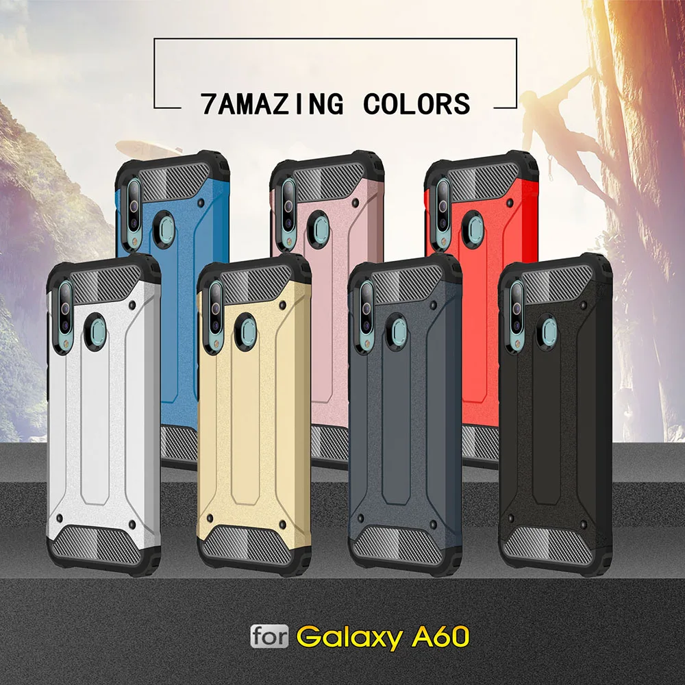 Чехол накладка для Samsung Galaxy A60 чехол M40 телефона на заднюю панель SM A606F M405F|Бамперы| |