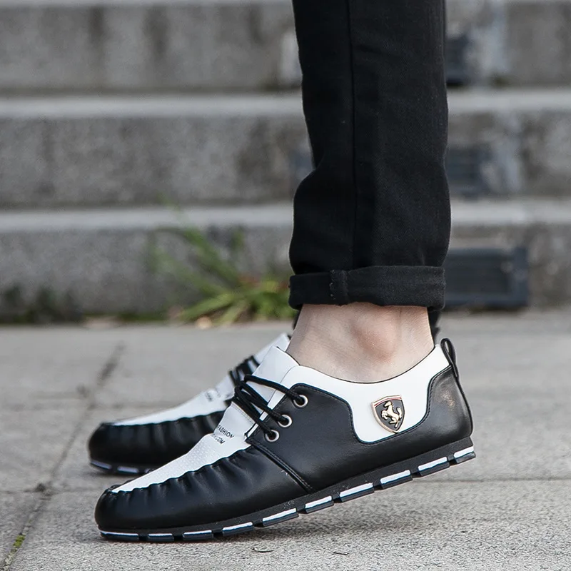 Zapatos Sneakers bk Et Ferrary D'été Hommes Wbk De Printemps Mocassins Chaussures Sport Hombre Sycatree En Cuir Respirant OSq71nwx