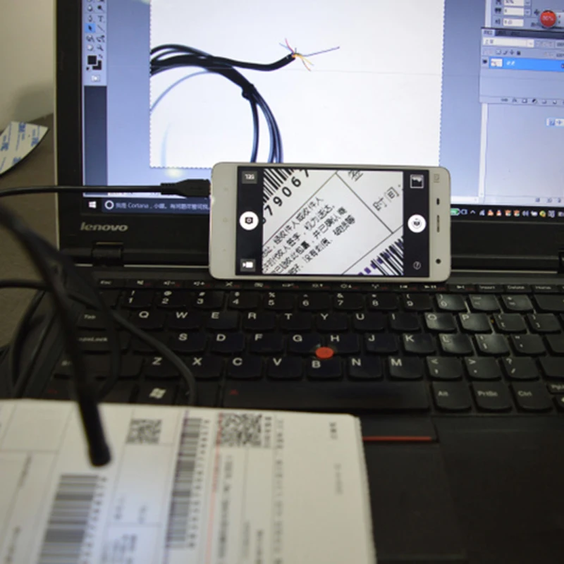 Antscope эндоскопа 7 мм 2 м 5 10 HD USB Android Endoscopio Камера бороскоп эндоскоп инспекции