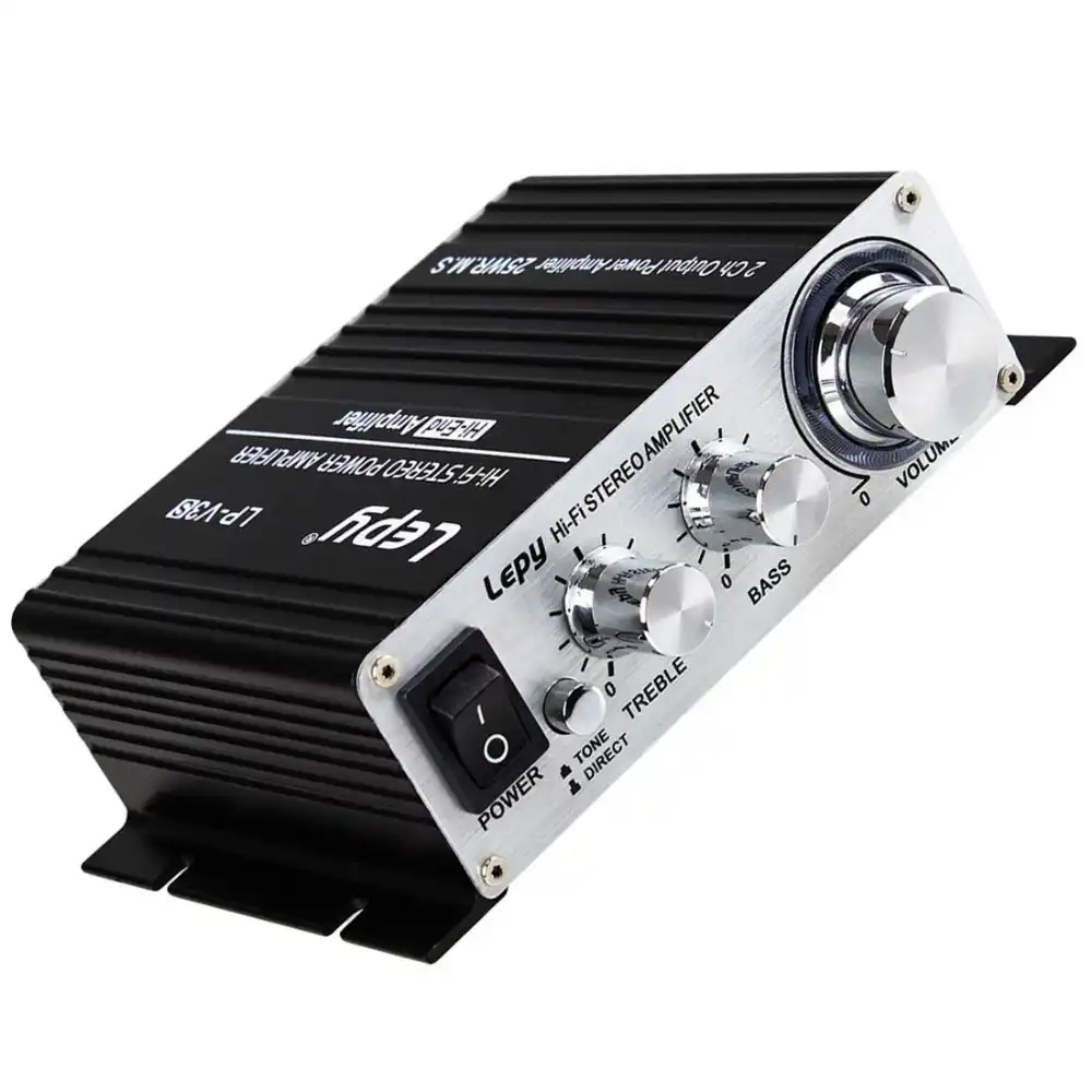 LEPY Mini V3 700W 12V Hi Fi Stereo Amplifier MP3 iPod Vehicle Car Car