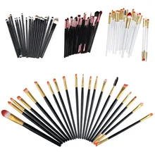 20pcs Professional Makeup Cosmetic Brushes Set For Women Soft Foundation Eyeshadow Eyeliner Lip Brush Tool Accessories