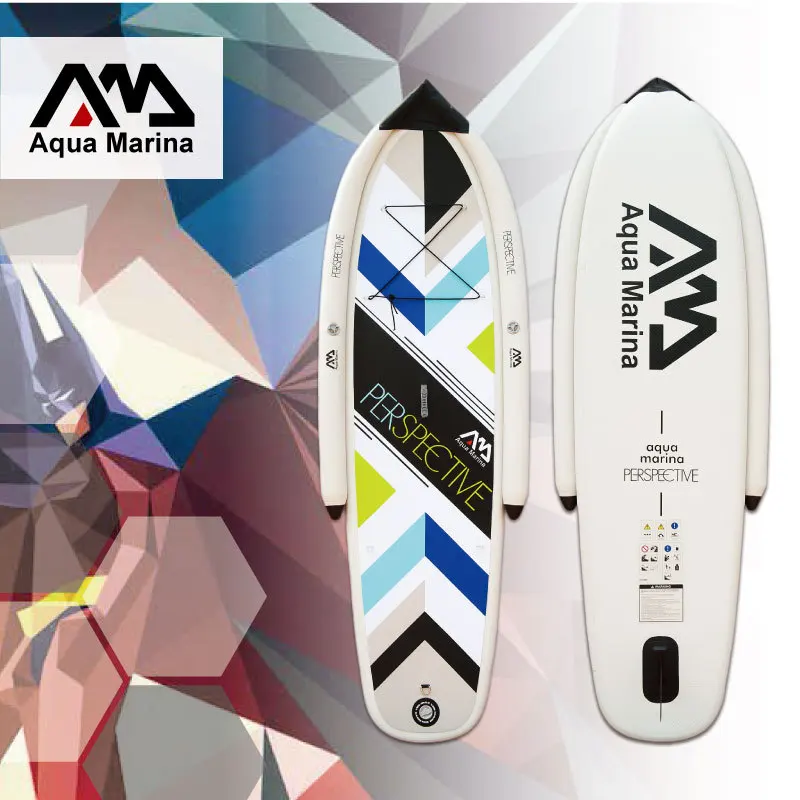 

AQUA MARINA 300x97x10cm Perspective Inflatable Stand-Up Paddle Board With Inflatable Stablizer