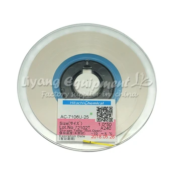Original ACF AC-7106U-25 PCB Repair TAPE 50M latest Date for pulse hot press flex cable machine use
