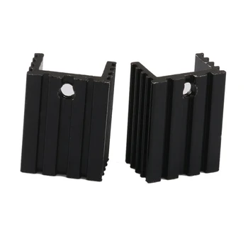 

2pc 20*15*10MM U Type Cooler Heatsink Aluminum Heat Sink for TO-220 7805 Cooling Accessories Laptop Accessories