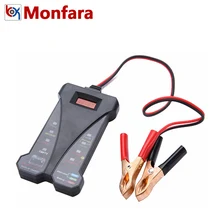 4 В-20 В Авто Мотоциклетные батареи Тесты er 6 В 12 В двигателя автомобиля Batterie анализатор свинцово-кислотная зарядки Системы Тесты инструмент 12 В 6 вольт Напряжение