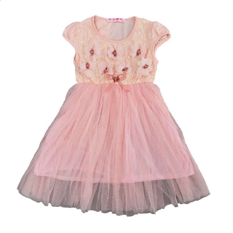 

Summer Baby Girl Princess Dress 2017 Fashion Lace Flower Girl Baby Princess Dresses Summer Sleeveless Kid Clothes Dress For Girl